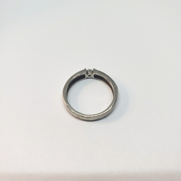 White Gold Band - Picture 4 of 6